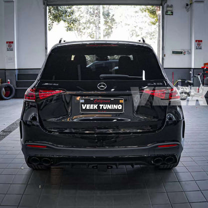 Mercedes GLE Coupe C167 Upgrades with 53/63 AMG Rear Lip & Exhaust Tips