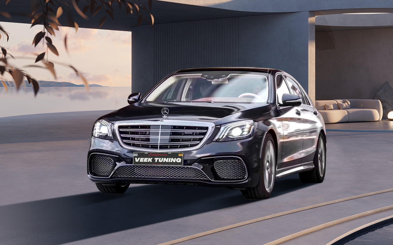 For S Class W222 (2014-2020) Upgrade Old to New S65 (2024) Style Body Kit