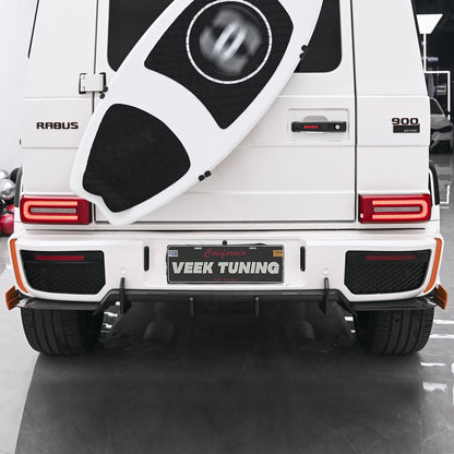 Extra Exterior Kits Carbon Fiber BRA G900 Style Rear Lip Upgrade for 2003–2024 G Wagon W463/W463A