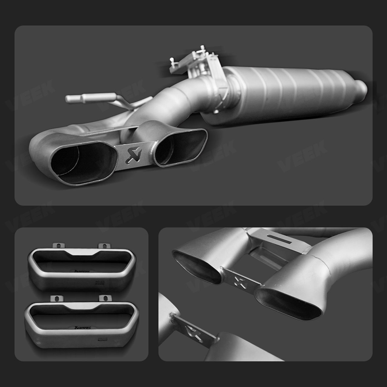 2019-2025 Mercedes G-Wagon W463A/W465 AMG G63/G500/G550 Titanium Exhaust System