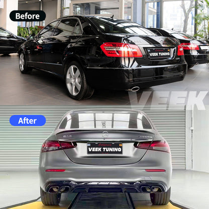 Old to New W213 E63S Style Body Kit for Mercedes E-Class W212