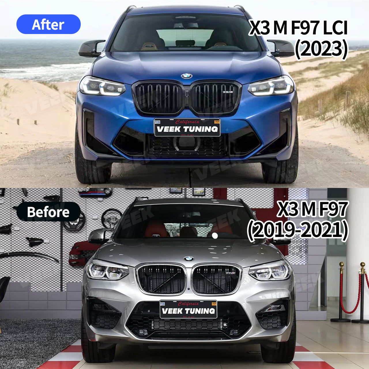 BMW X3 M F97 (2019-2021) Upgrade to X3 M F97 LCI （2023）Conversion Kit