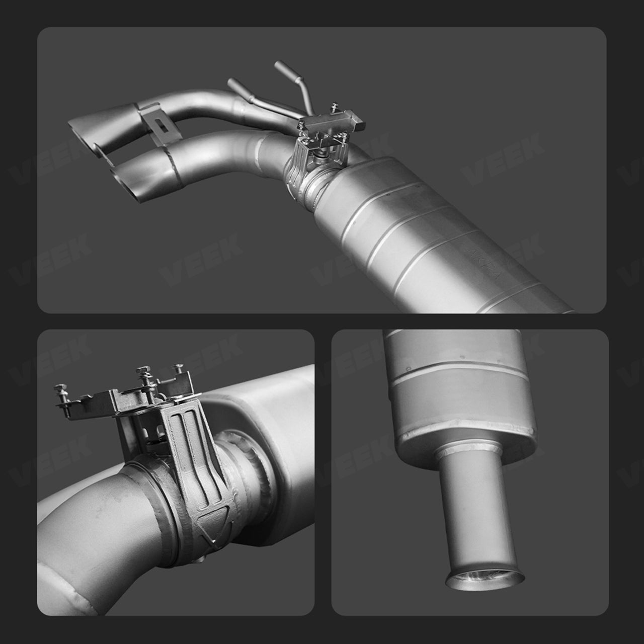 2019-2025 Mercedes G-Wagon W463A/W465 AMG G63/G500/G550 Titanium Exhaust System