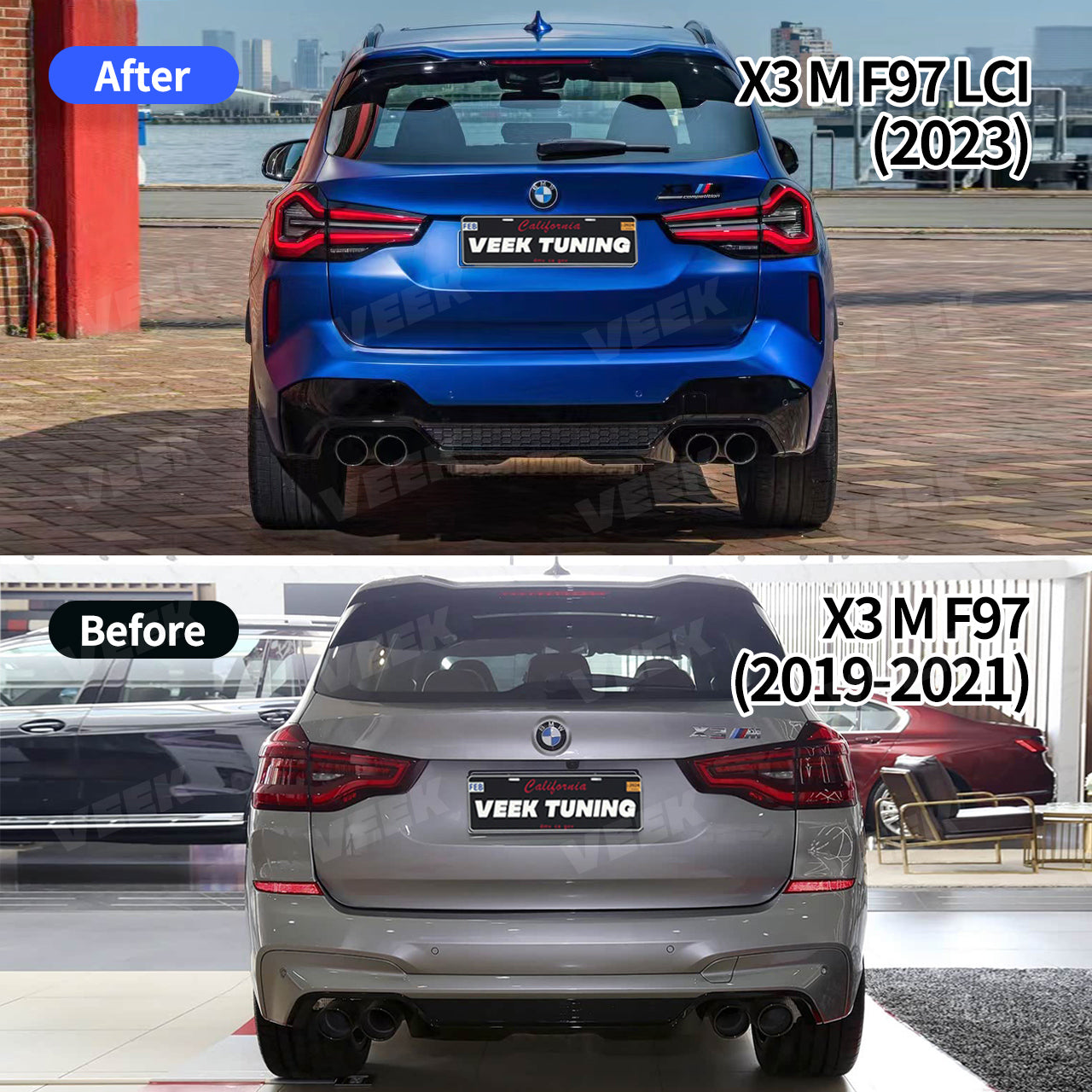 BMW X3 M F97 (2019-2021) Upgrade to X3 M F97 LCI （2023）Conversion Kit
