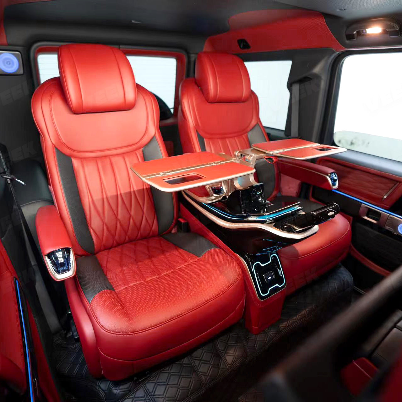 Mercedes G-Class W463A rear-seat comfort upgrade