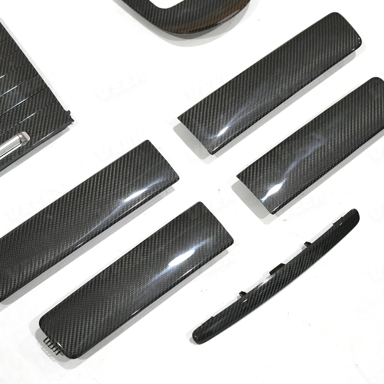 Carbon fiber Interior Clip-On Strip for W463A/W465 2019-2025 Mercedes G Wagon