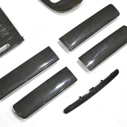 Carbon fiber Interior Clip-On Strip for W463A/W465 2019-2025 Mercedes G Wagon