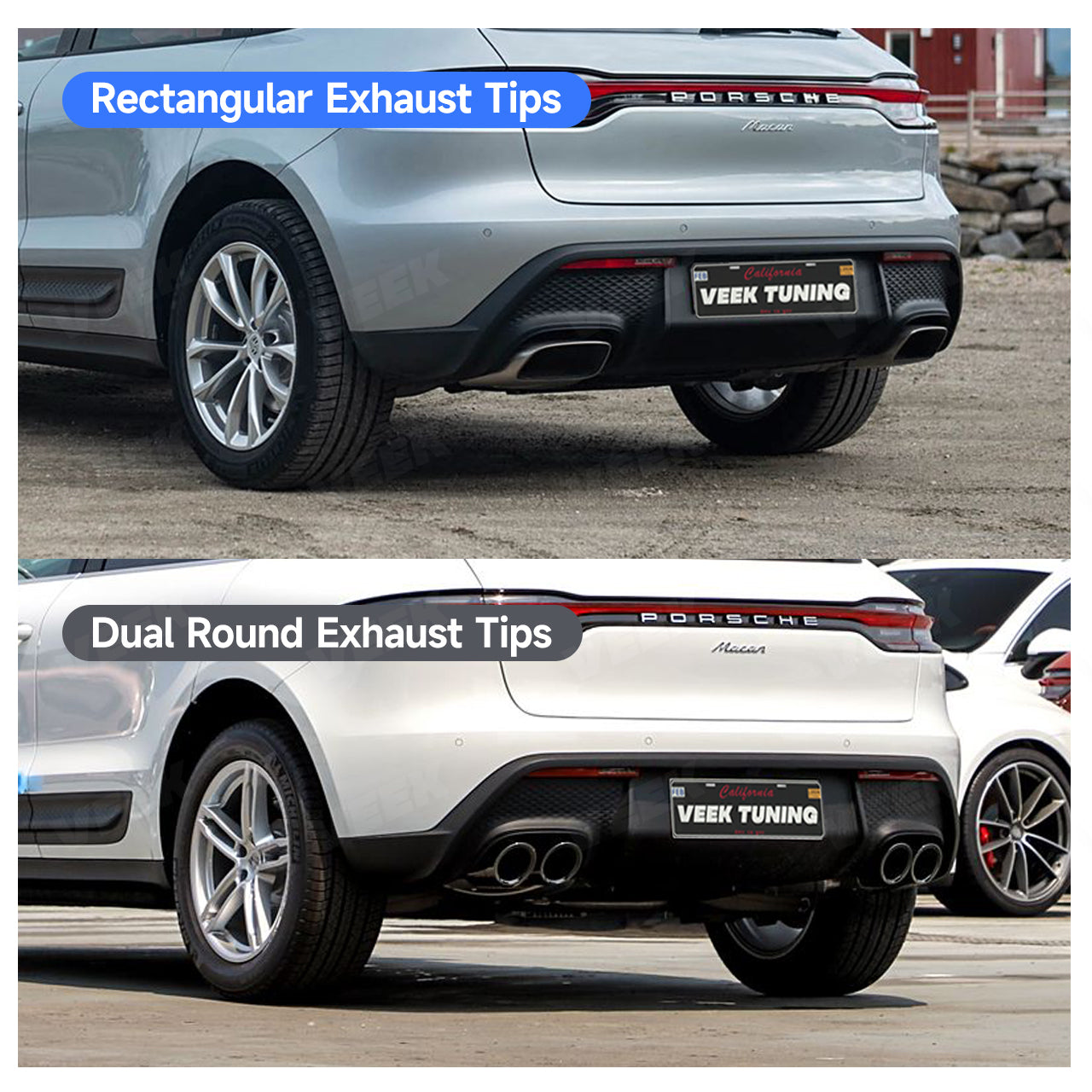 Porsche Macan 95B.1/95B.2（2014-2021）Upgrade Old to New 95B.3 (2022+) Body Kit