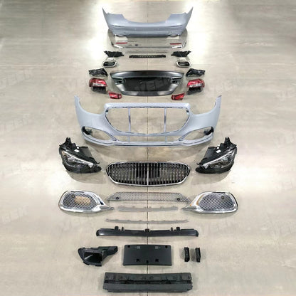 2025 Maybach Style Body Kit for Mercedes E-Class W213（2016-2020）