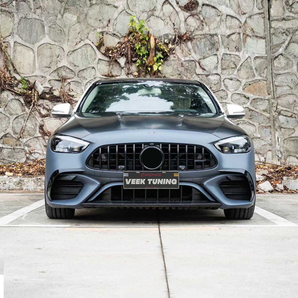 2014–2021 Mercedes-Benz C-Class W205 to 2026 W206 AMG C63 S Style Exterior Body Kit