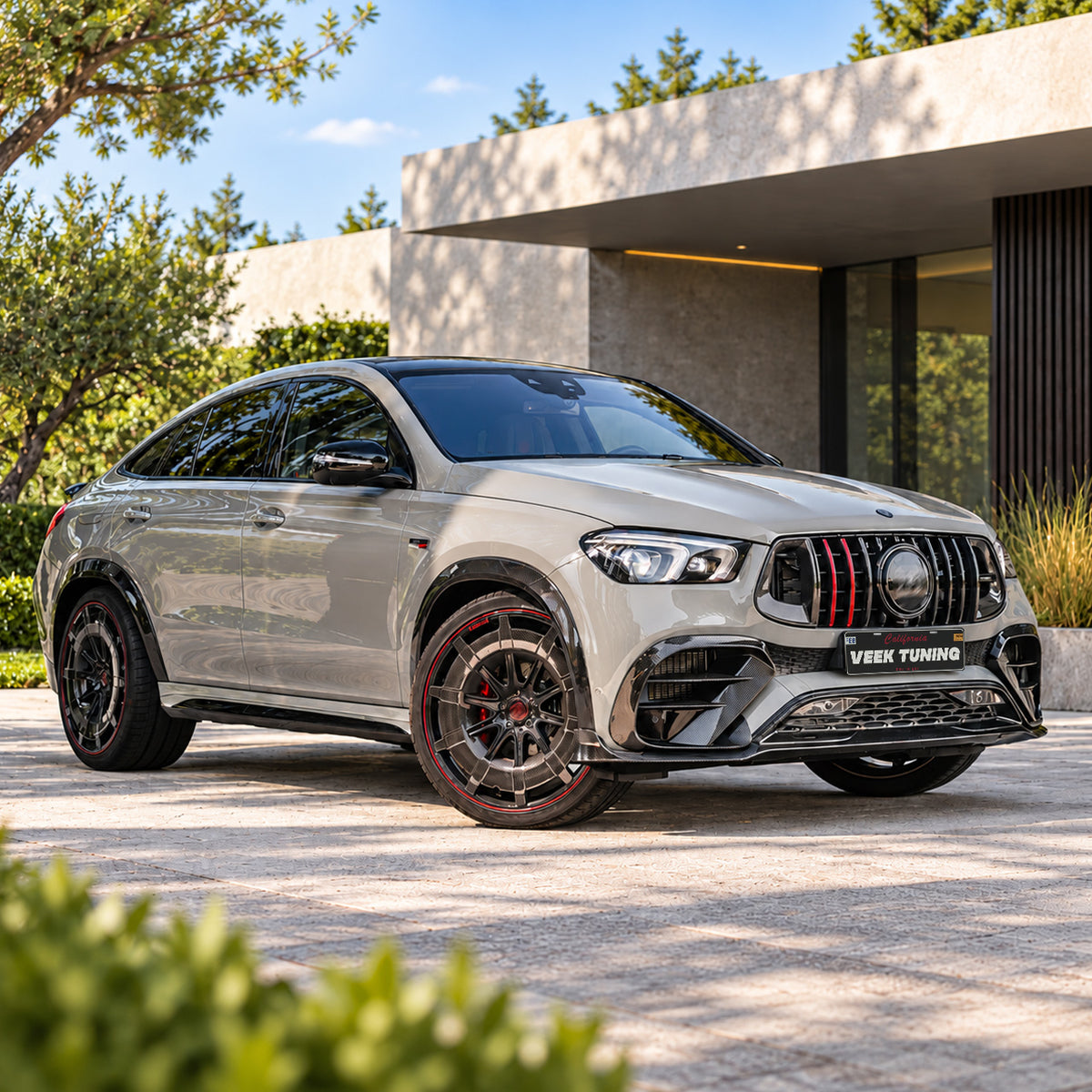 2020–2023 Mercedes-Benz GLE 63 Coupe C167 Upgrade to Carbon Fiber B900 Rocket Style Exterior Body Kit