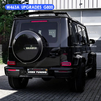 Mercedes-Benz W463/463A 2003–2024 G Wagon Exterior Upgrade to W463A/2025 465 G63/Brabus/G800/G900 Style Body Kit