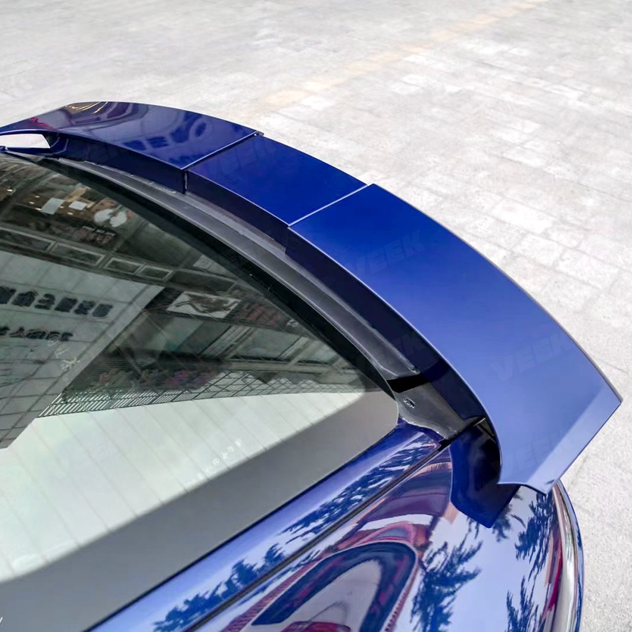 Porsche Panamera 971  (2017-2023) Upgrade to Turbo Style Rear Spoiler in Three-part Design