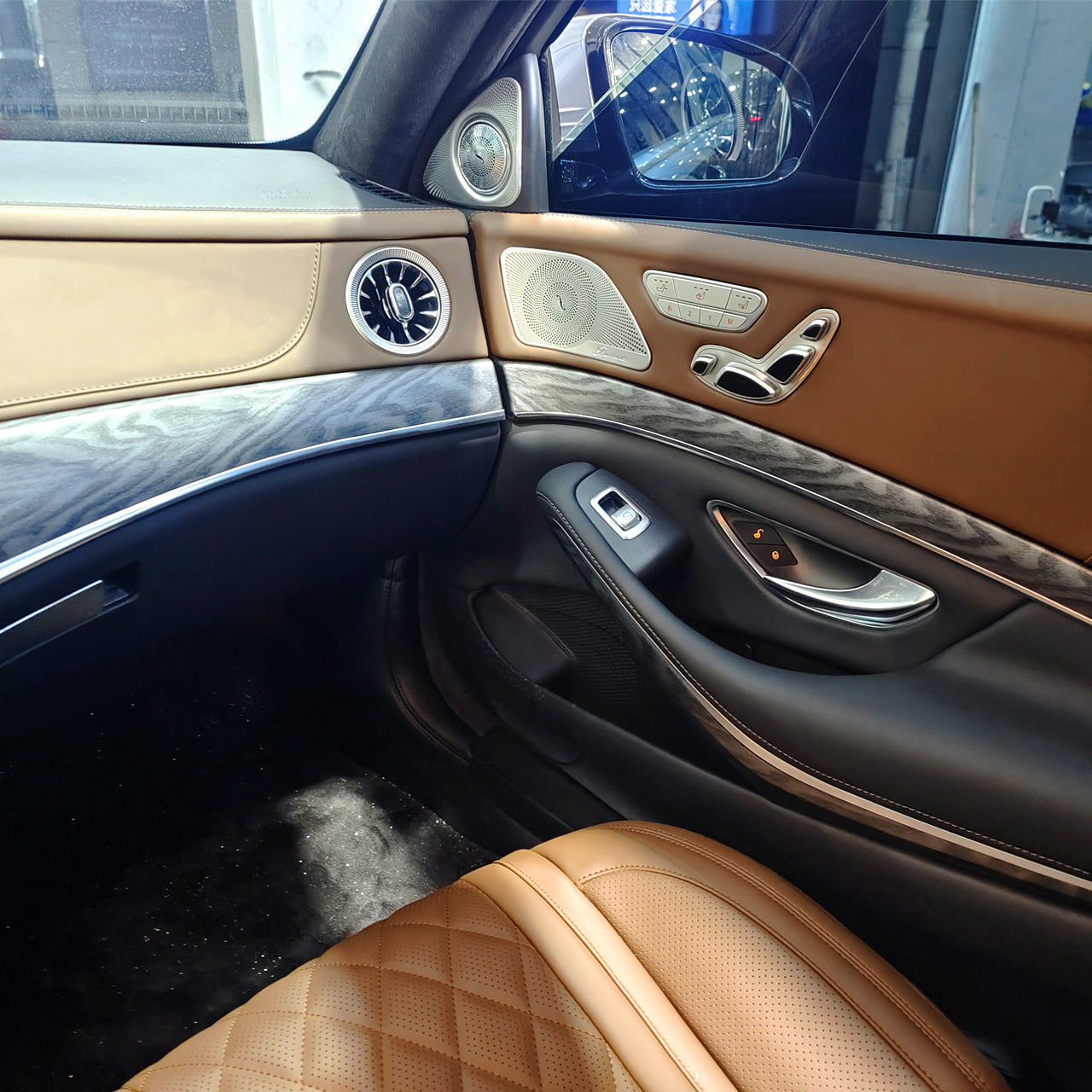 Mercedes-Benz S Class W221（2005 -2013）Interior Upgrade Old to New  W222（ 2020 ） Interior Kit