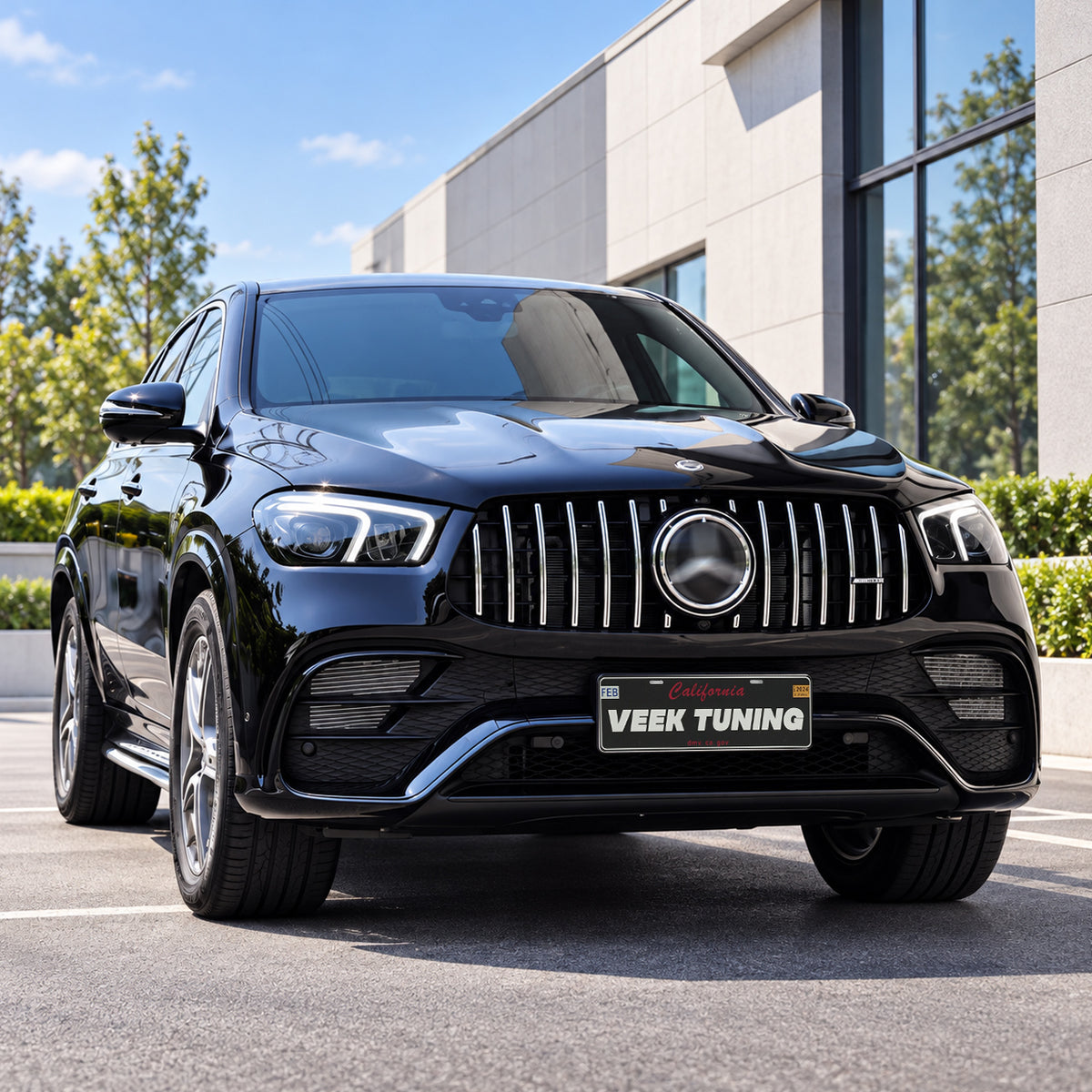 2020–2023 Mercedes-Benz GLE Coupe C167 Upgrade to AMG GLE 63 S Coupe Style Exterior Body Kit