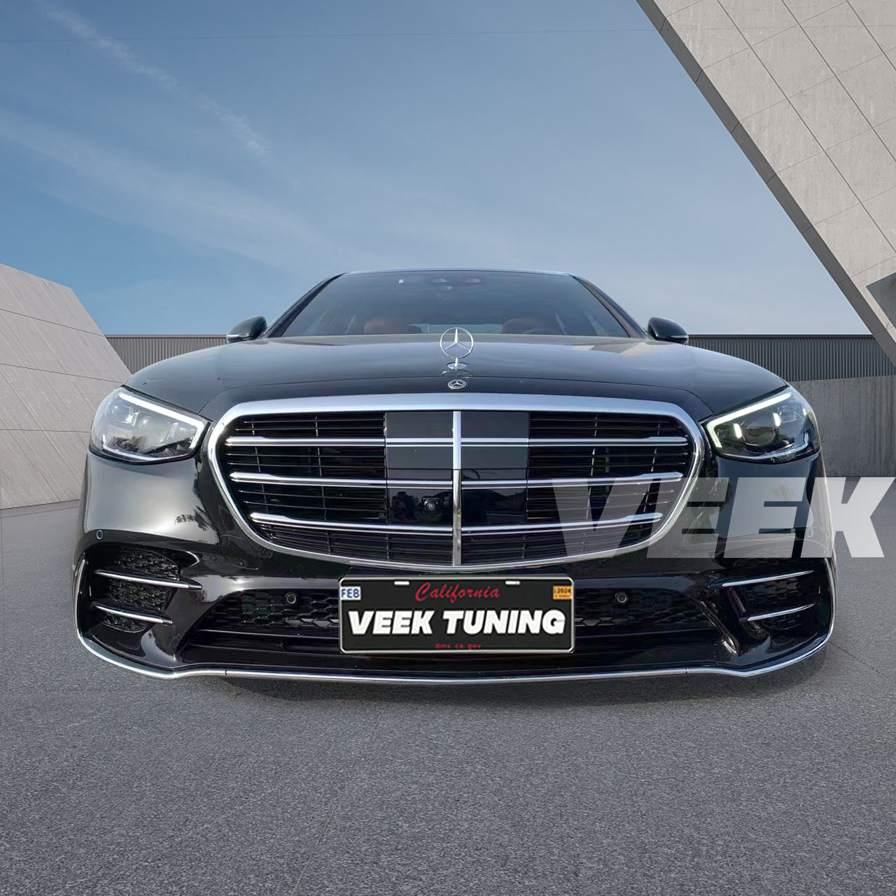 Mercedes S-Class W223 to AMG Line Body Kit