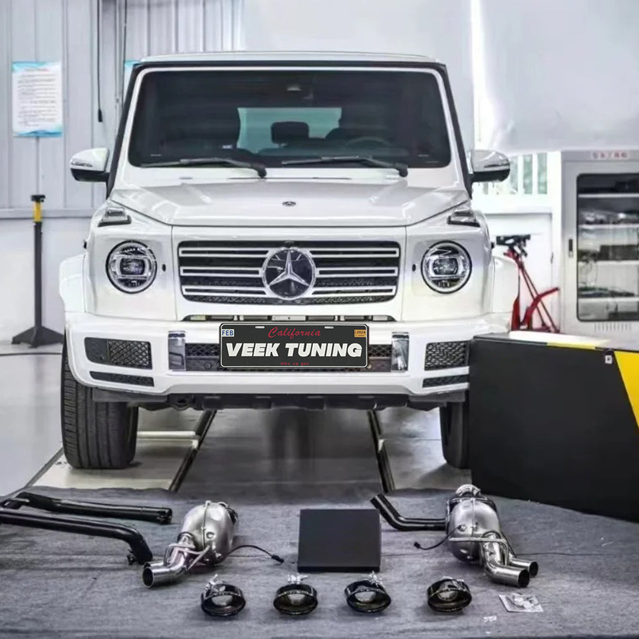 Exhaust and Sound System for Mercedes-benz Diesel G-Wagon G350d/G400d/G450d