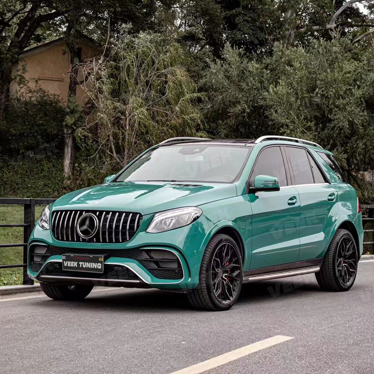 Mercedes Benz ML W166 (2011-2015) Upgrade Old to New AMG GLE 63 W167 Style Body Kit