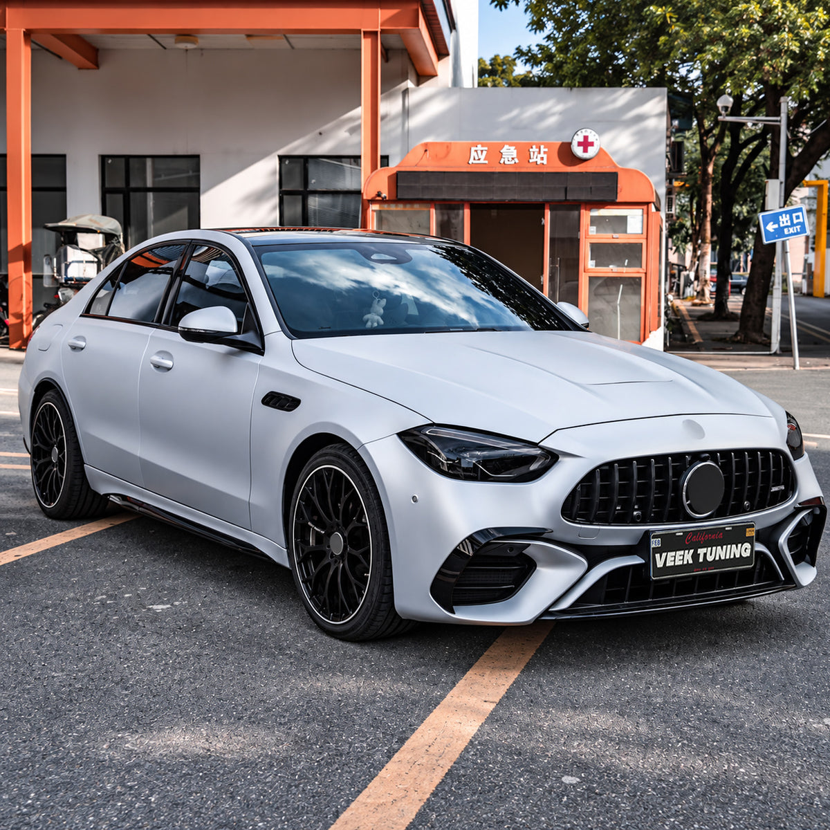 2021–2026 Mercedes-Benz C-Class W206 Sedan Upgrade to AMG C63 S Style Wide Body Exterior Kit