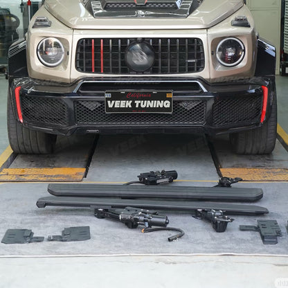 Electric Power Running Boards/Electric Side Steps for 2008–2025 G Wagon to W463/W463A/W465 G63/G800/G900/G350/G400/G550 Extra Exterior Kits