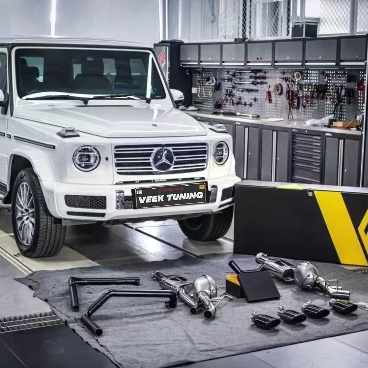 Exhaust and Sound System for Mercedes-benz Diesel G-Wagon G350d/G400d/G450d