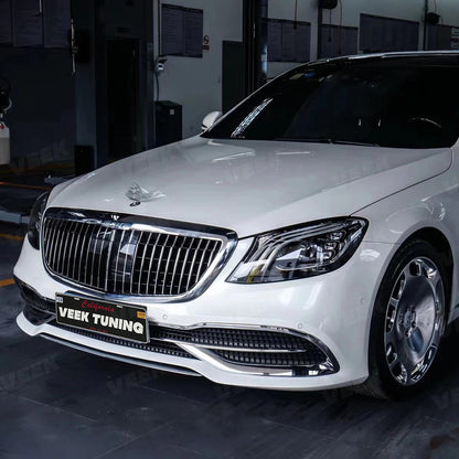 For S Class W222 (2014-2020) old to new Maybach Style (2024) Body Kit