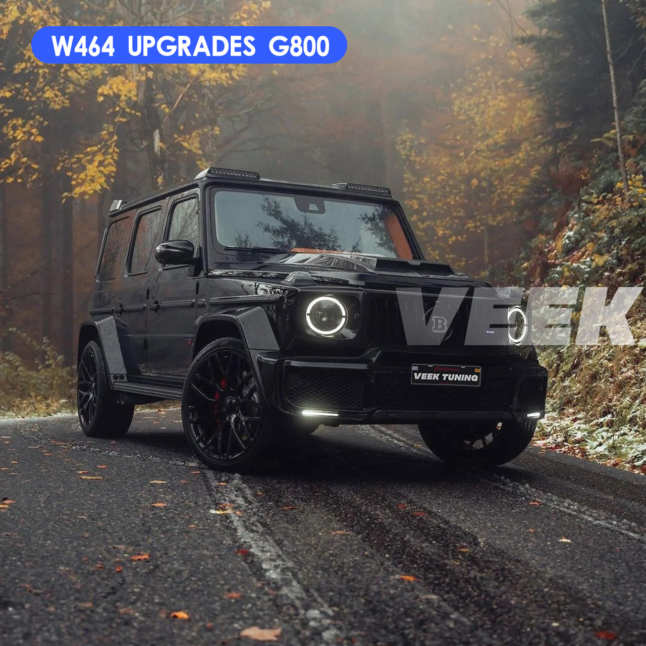 2002-2018 G Wagon Exterior Upgrade to 2023 Modification Kit