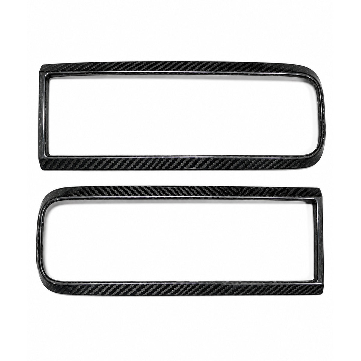 W465 Dry Carbon Fiber Taillight Bezels for 2025+ Mercedes-Benz G-Class