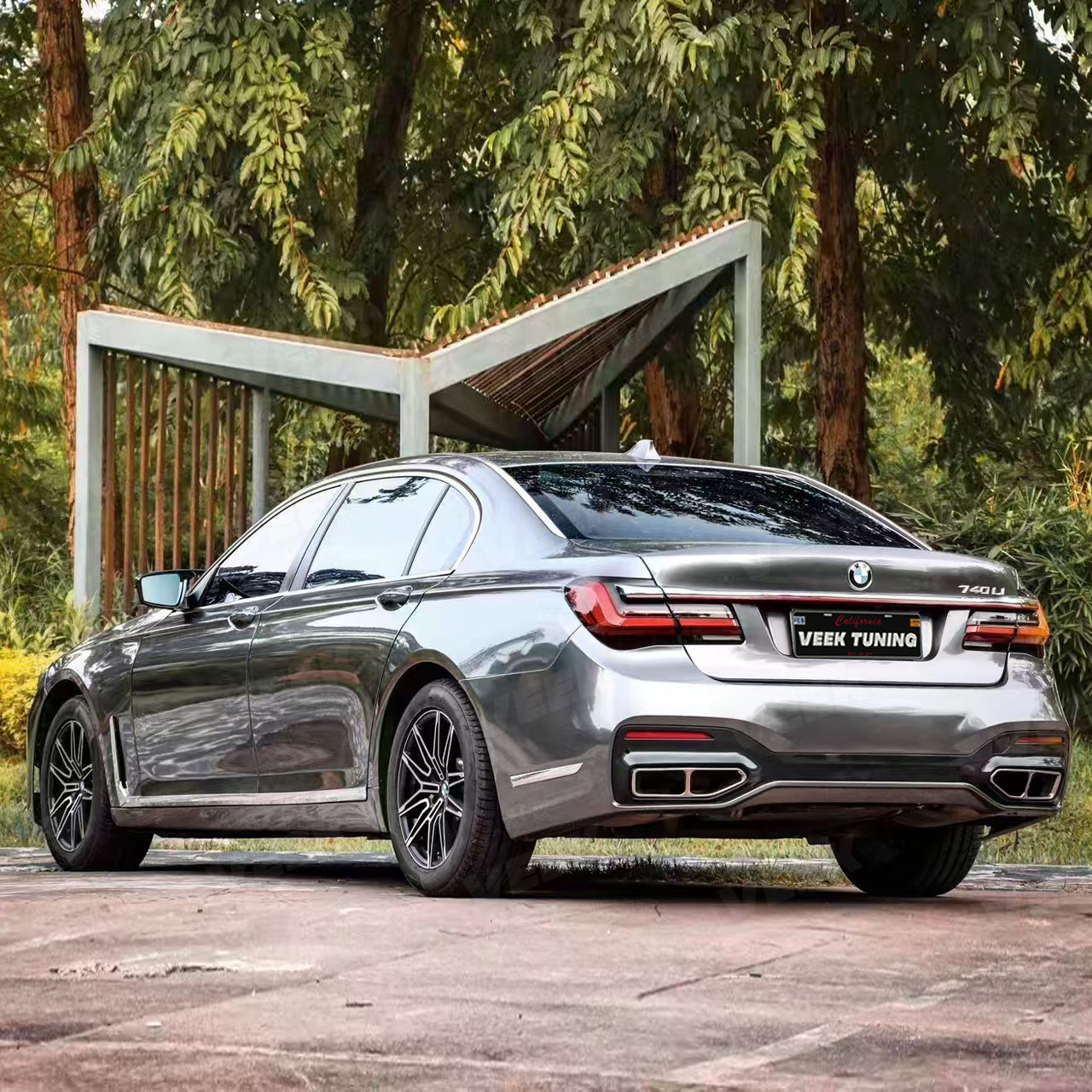 BMW 7 Series F01/F02 (2009-2015) Upgrade Old to New G11/12 Lci (2022) M Sport Body Kit (No cutting required)