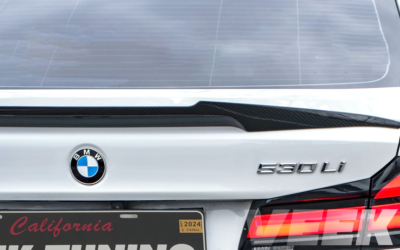 5 Series G30/G38 - M4 Style Carbon Fiber Trunk Spoiler