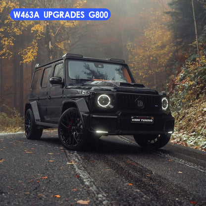 Mercedes-Benz W463/463A 2003–2024 G Wagon Exterior Upgrade to W463A/2025 465 G63/Brabus/G800/G900 Style Body Kit
