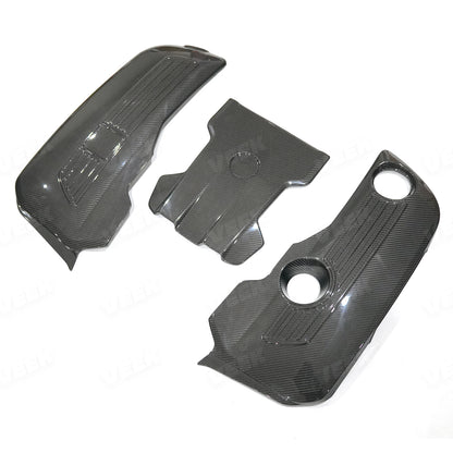 For 2025 W465 Mercedes G Wagon G63 Style Carbon Fiber Engine Cover