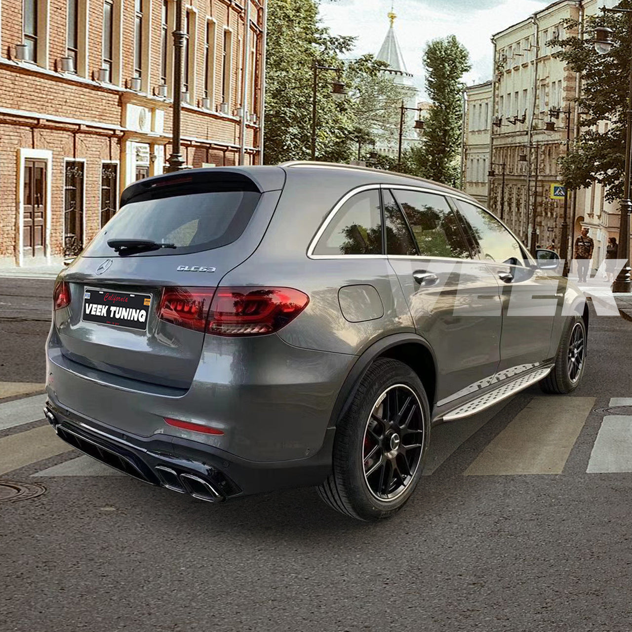 Mercedes GLC SUV X253 LCI to AMG Stye Body Kit