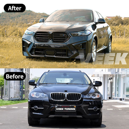 BMW X6 E71 Old to New X6M F96 LCI Body Kit