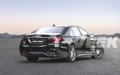 Mercedes S-Class W222 LCI to S63 Style Body Kit