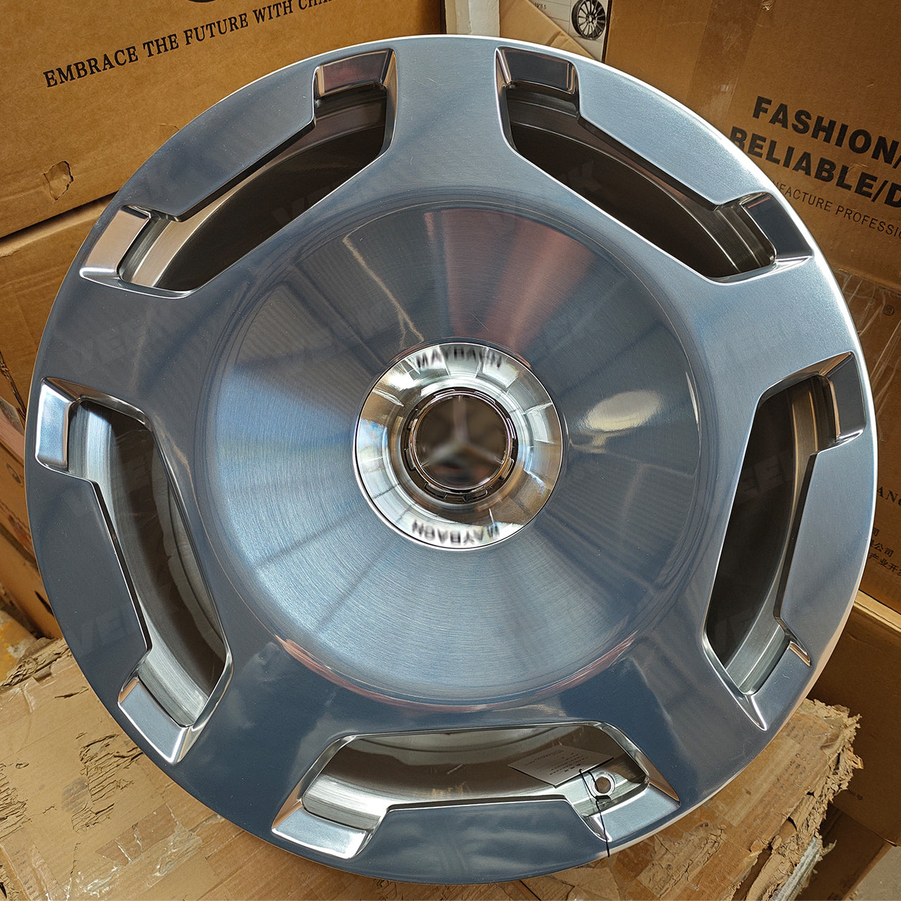 23" Mercedes-Maybach GLS 680/600 Forged Monoblock Disc Wheels – Multi-Spoke Luxury Rims (Set of 4)