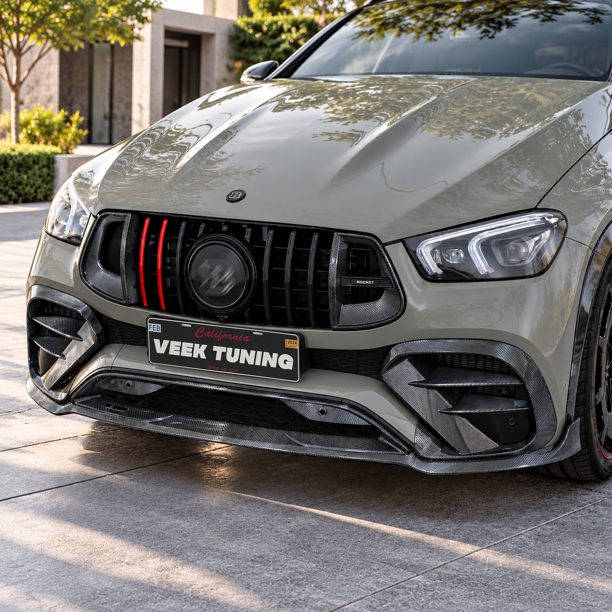 2020–2023 Mercedes-Benz GLE 63 Coupe C167 Upgrade to Carbon Fiber B900 Rocket Style Exterior Body Kit