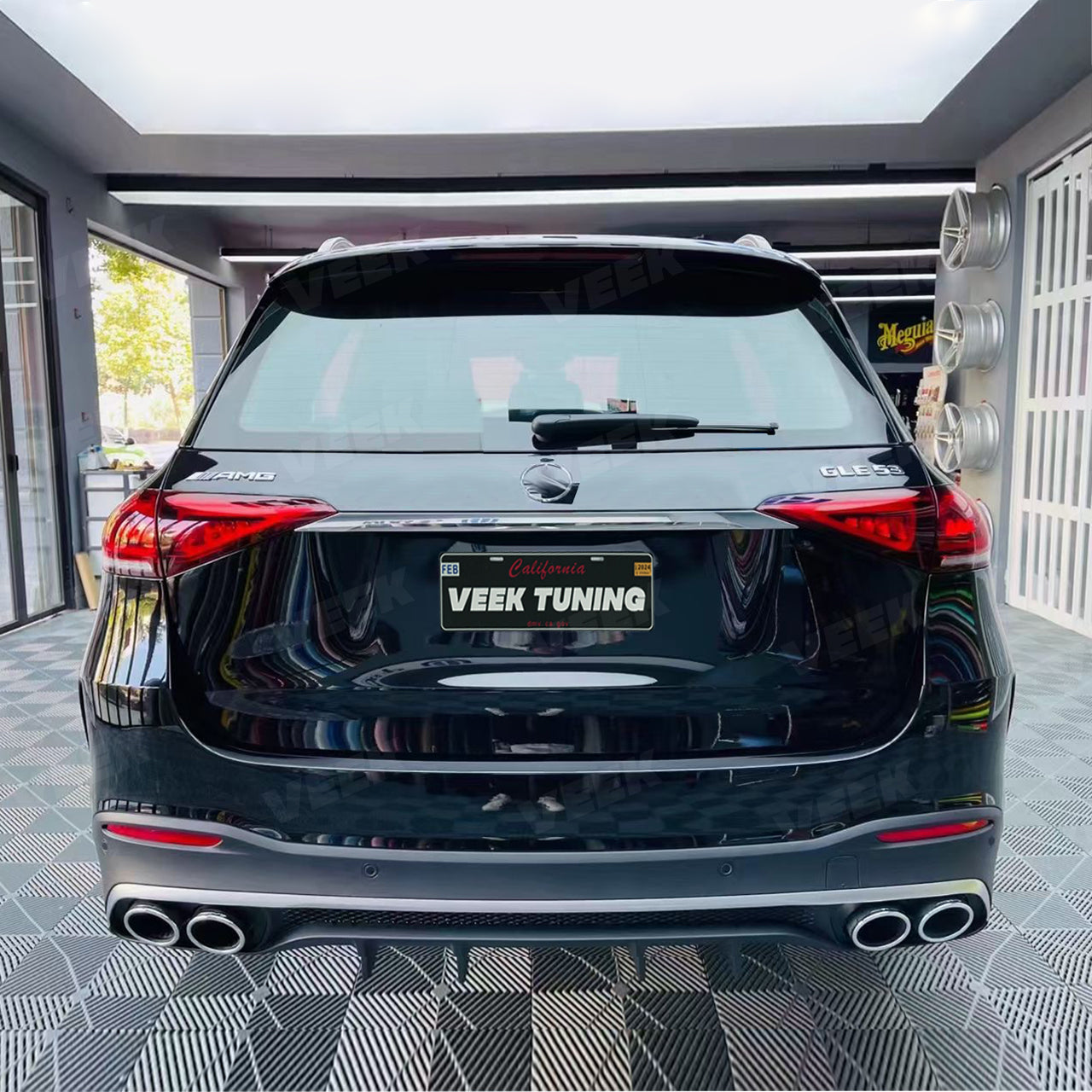 Mercedes Benz GLE SUV W167 (2020-2023) Upgrade to AMG 53 W167 (2023) Style Body Kit