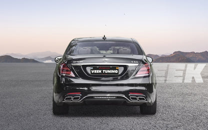 Mercedes S-Class W222 LCI to S63 Style Body Kit