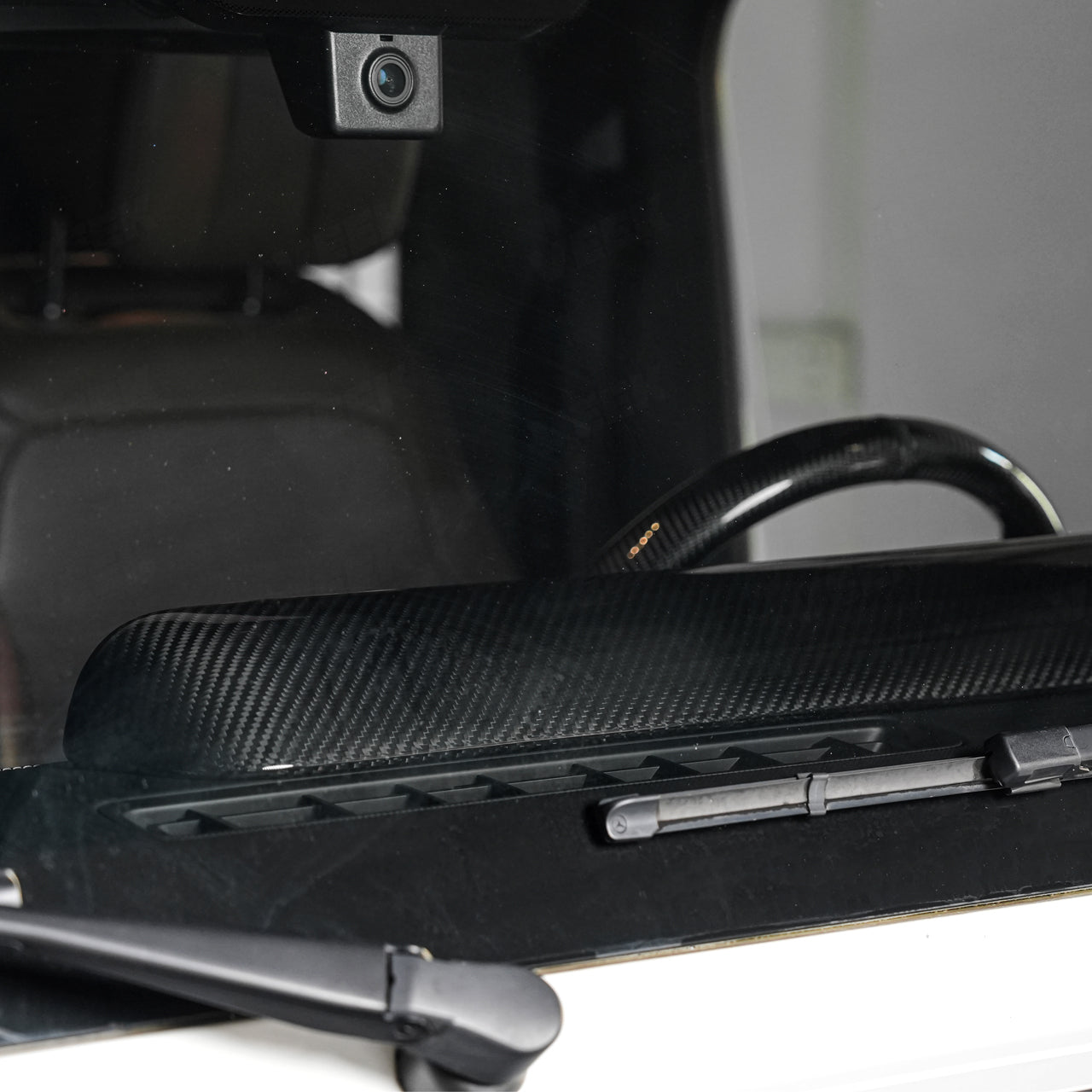 Carbon fiber Interior Clip-On Strip for W463A/W465 2019-2025 Mercedes G Wagon