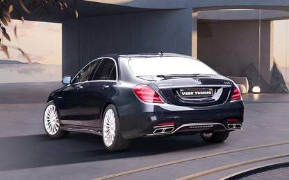 Mercedes S-Class W222 LCI to S65 Style Body Kit