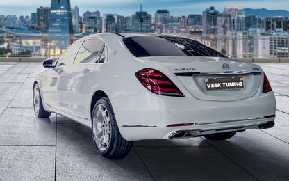 Mercedes S-Class W222 to Maybach LCI Style Body Kit