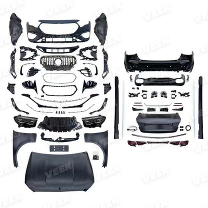 Mercedes Benz E-Class W212 (2009-2015) Upgrade Old to New AMG E63 S W214 (2025) Conversion Kit((No cutting required))