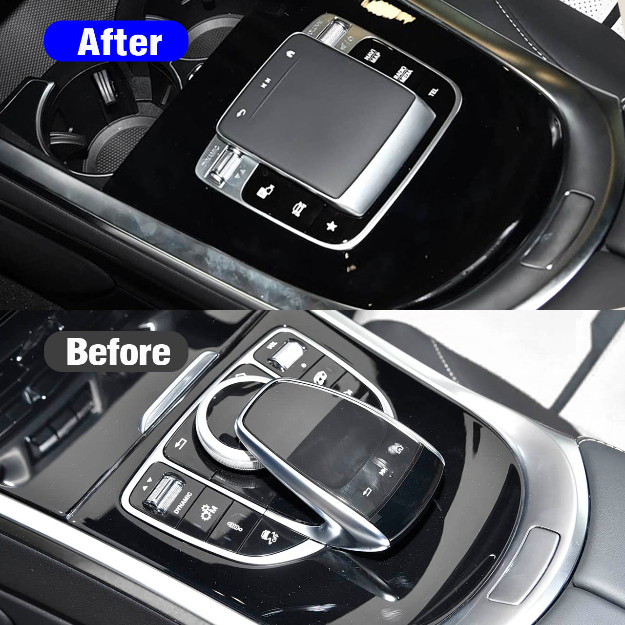 W463A G-Class Upgrade W465 Style Interior Climate Control Panel & Touchpad Controller Retrofit Kit