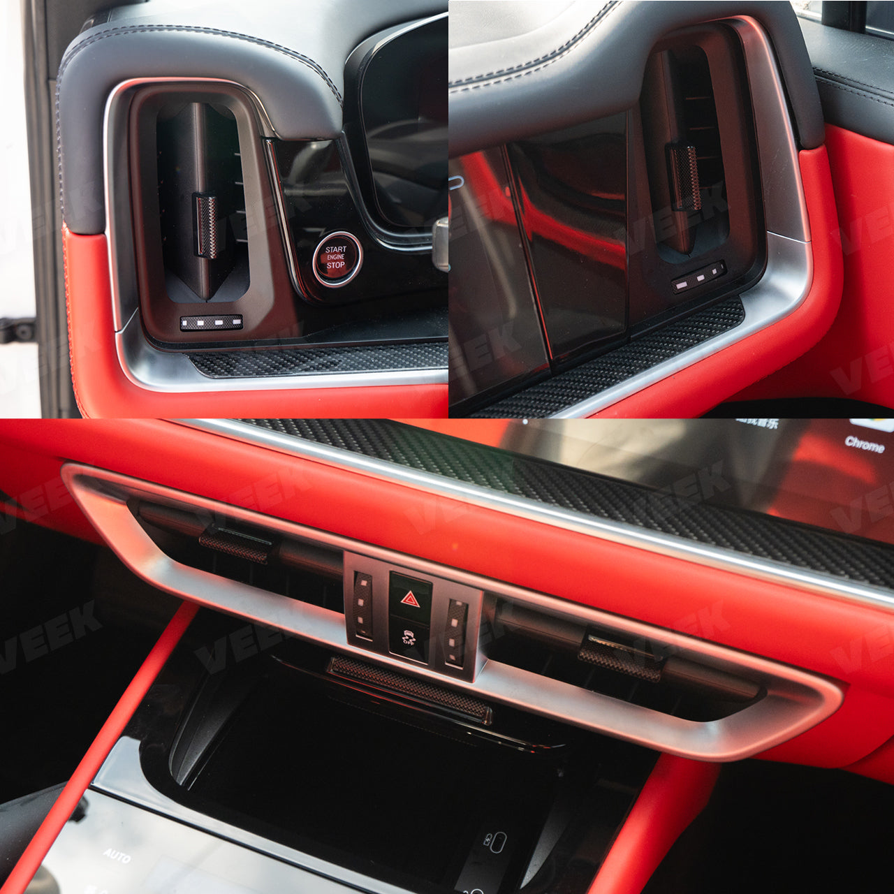 Porsche Cayenne 2011 -2017 958.1/958.2 Interior upgrade Old to New 2024+ 9Y3 Interior Kit
