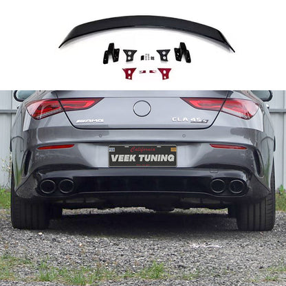 For CLA C118 2019+ Upgrade to CLA 45 Body Kit (Gloss Black)