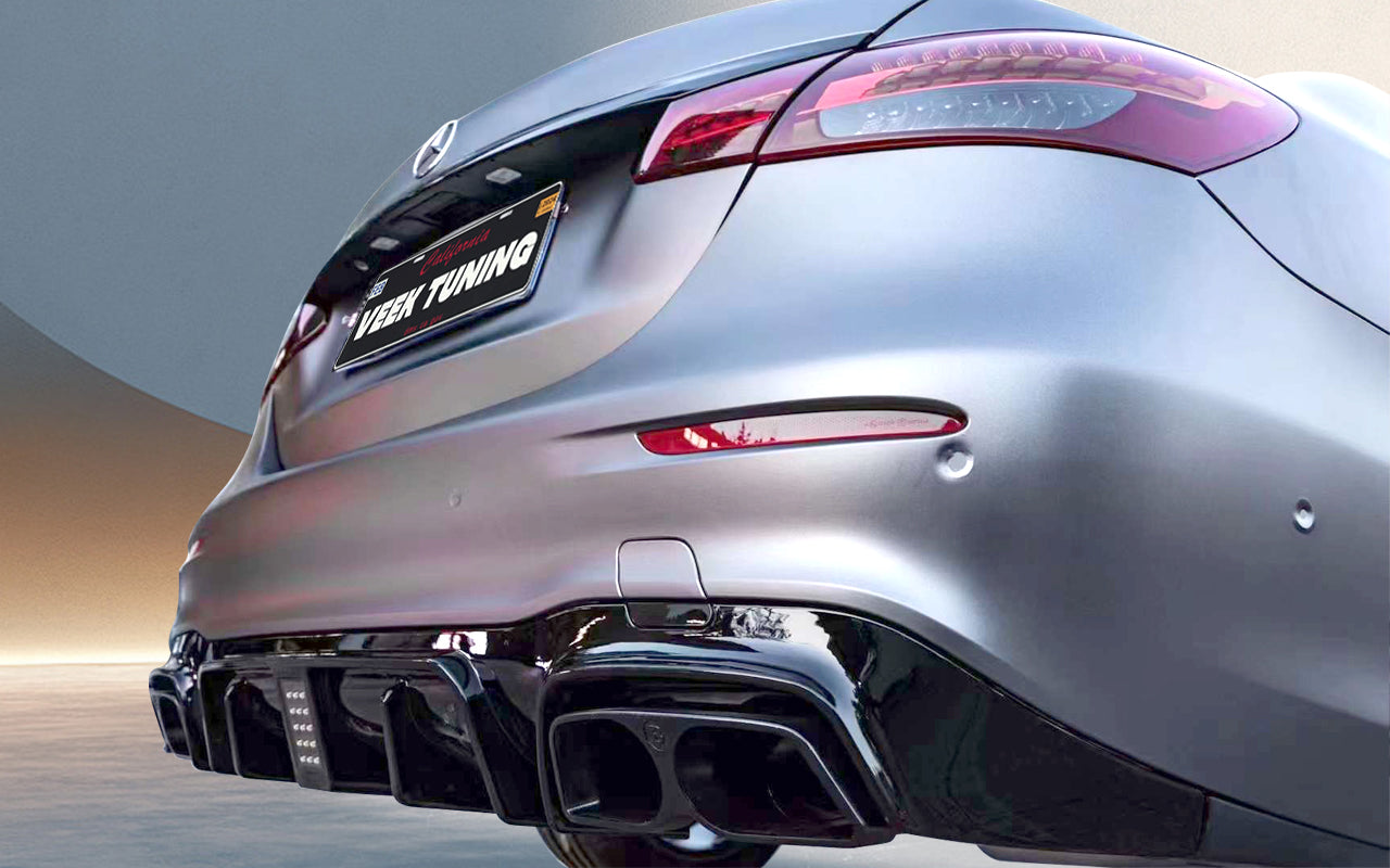 Maybach Rear lip & Exhaust tips for Mercedes E-Class W213