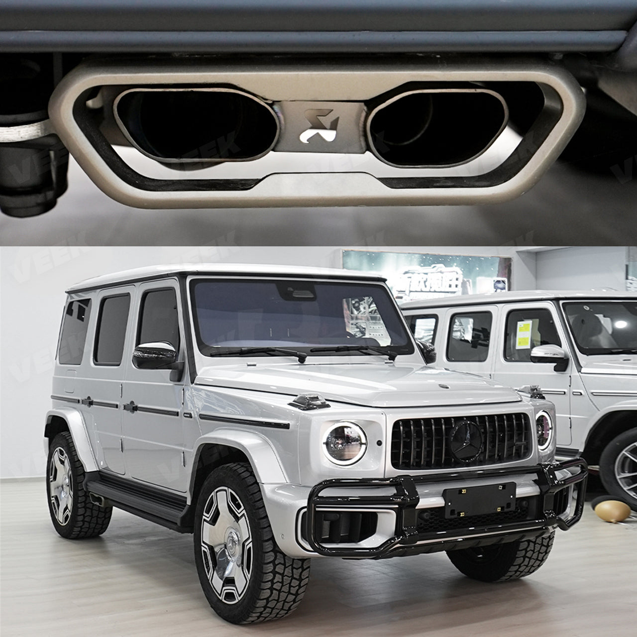 2019-2025 Mercedes G-Wagon W463A/W465 AMG G63/G500/G550 Titanium Exhaust System