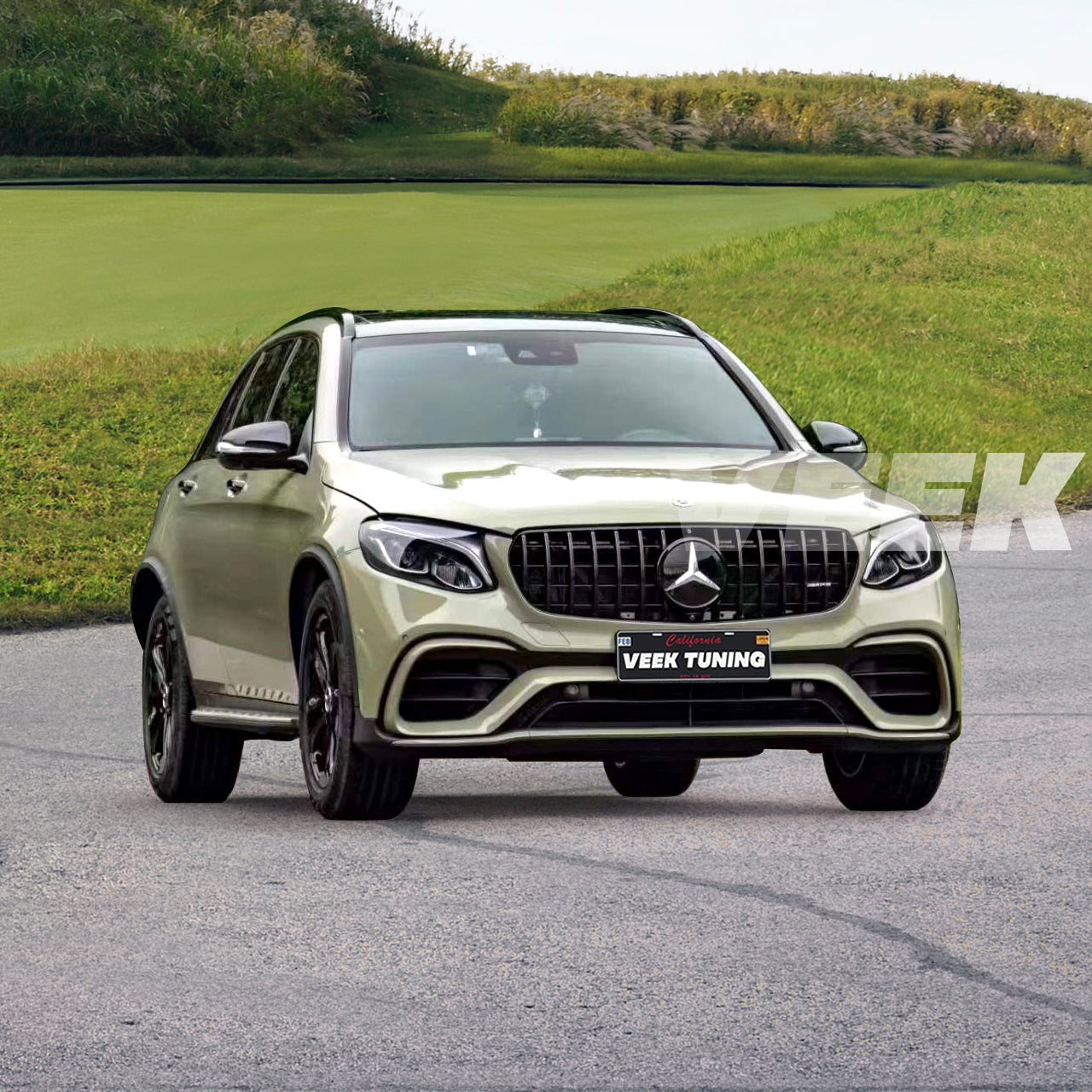 Mercedes GLC SUV X253 to 1:1 AMG Stye Body Kit