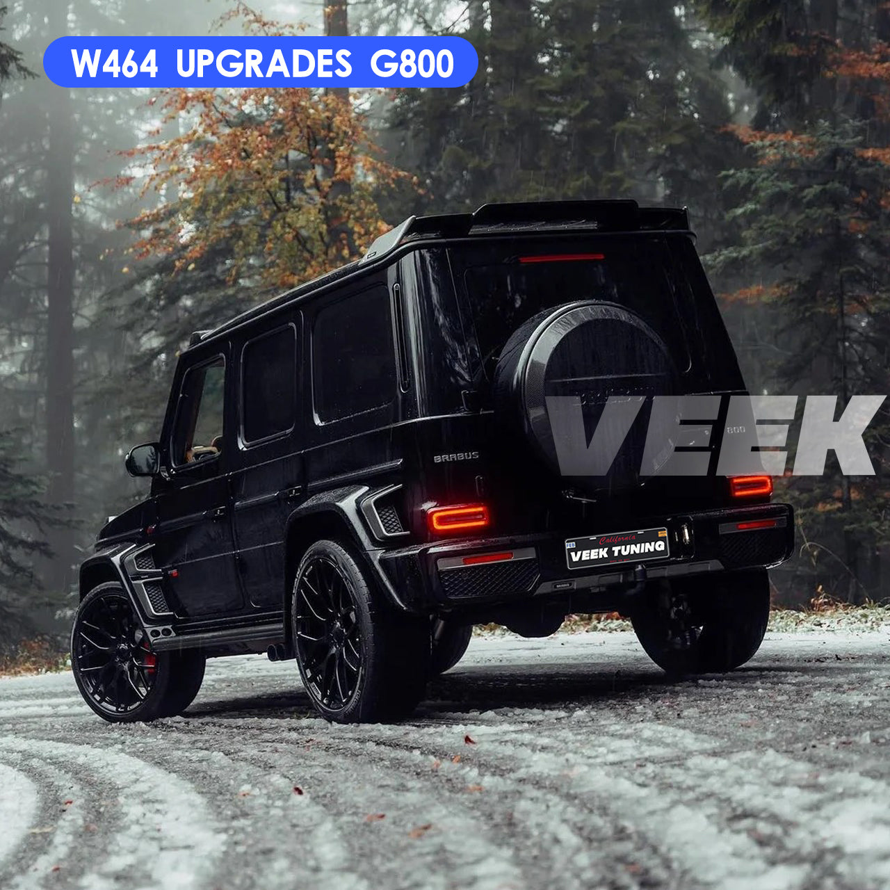 2002-2018 G Wagon Exterior Upgrade to 2023 Modification Kit